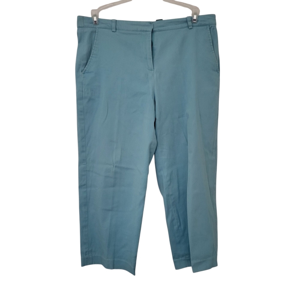 Briggs Of New York Capris Blue Sz 12